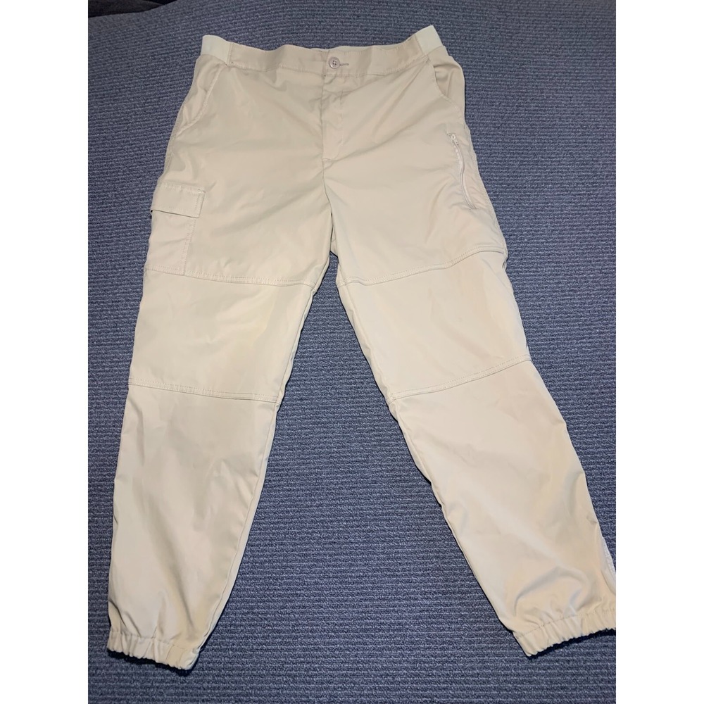 Lee Xtreme Comfort 100% Polyester Elastic Waist Stretch Pants Size 16m (34"x32")